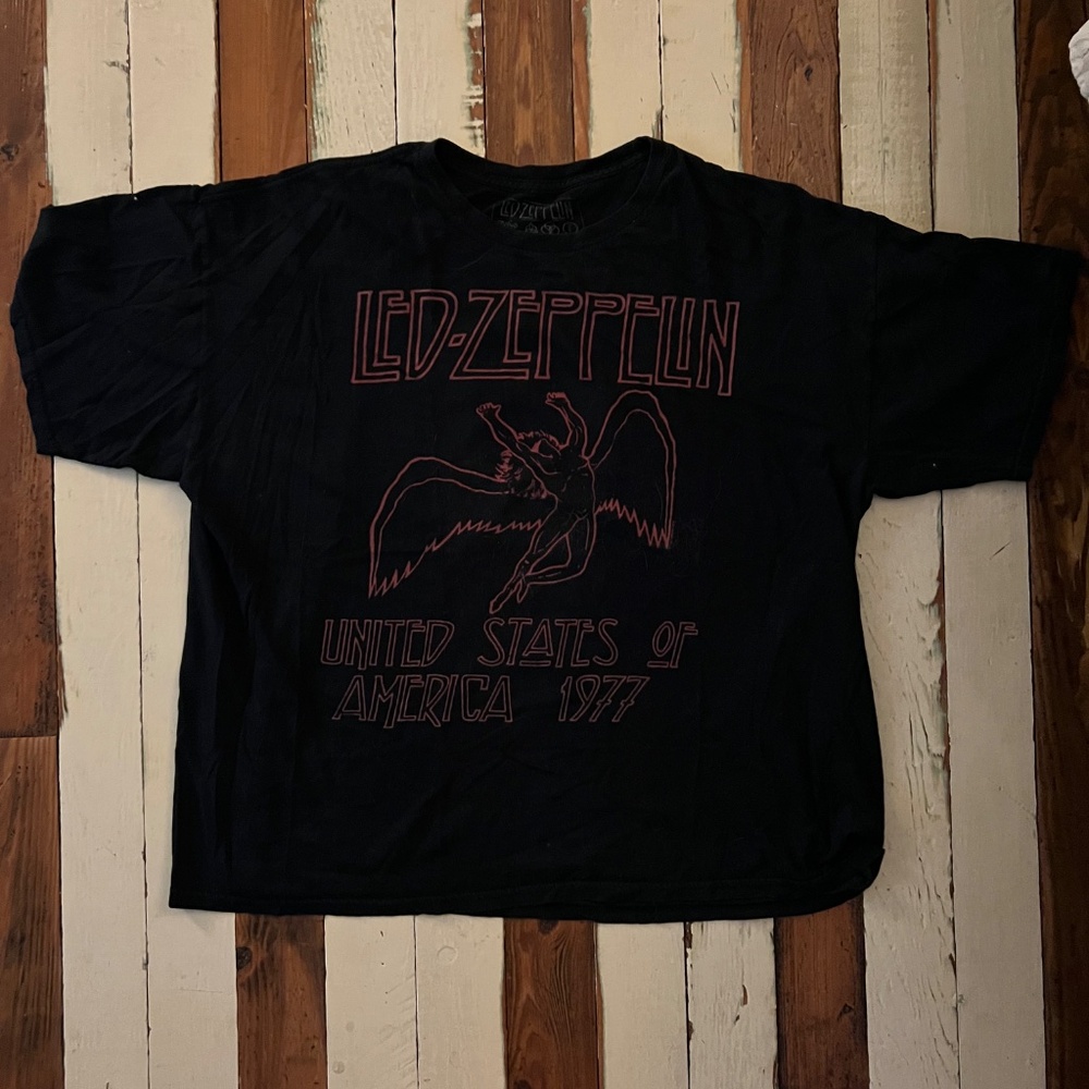 Led Zeppelin Vintage T Shirt 2XL Unisex USA 1977